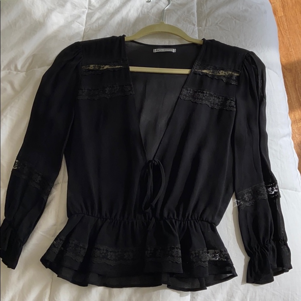 Reformation Blouse
